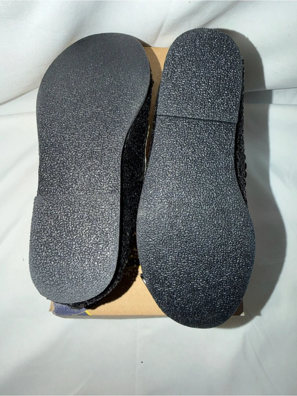 LAmour Black Sparkle Bow Mary Jane Girls Size 12